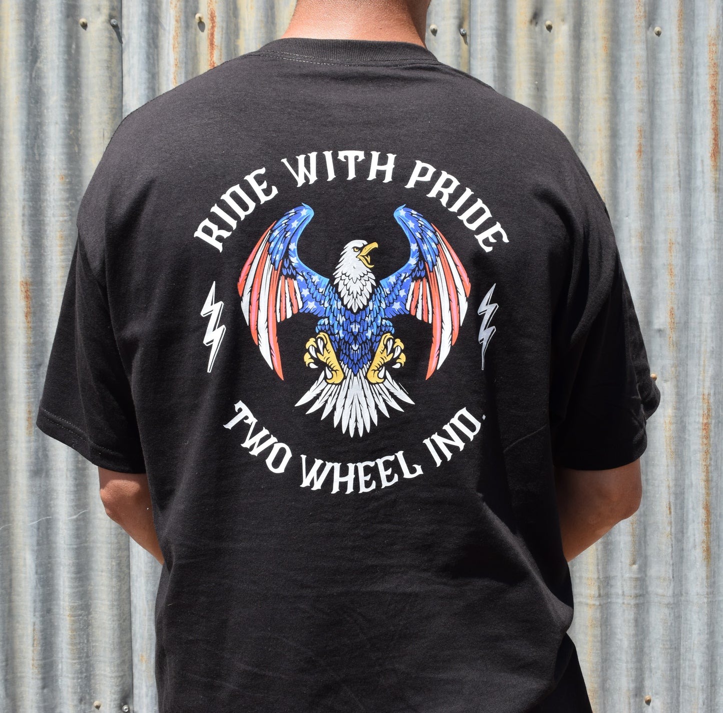 Ride with Pride Men's Short Sleeve T-shirt