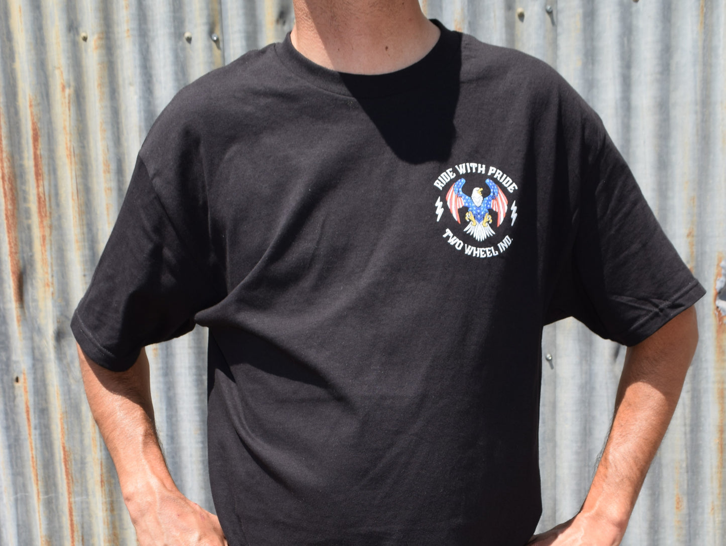 Ride with Pride Men's Short Sleeve T-shirt